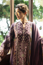 Narissa | 3Pc Unstitched Suit Jacquard Lawn 25 Seraph By Mushq